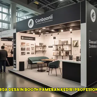 harga desain booth pameran kediri profesional